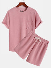 Manchester-T-Shirt und Shorts mit versiegelten Schultern