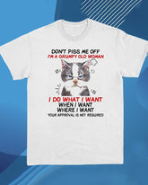 Lässiges T-Shirt mit Buchstabendruck