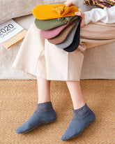 Neue modische Spitzenwärmersocken