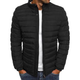 Bequeme wattierte Winterjacke für Herren