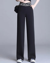 Anzughose mit elastischem Gürtel