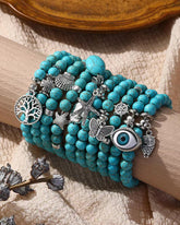 Böhmisches Western-Türkis-Armband für Damen