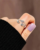 Leichter, luxuriöser Perlenohrring