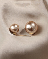 Perlenbrosche in 2 Ausführungen