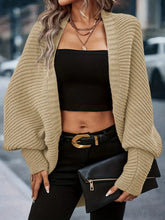 Rachel – Gemütlicher, schicker und einfach stylischer Strick-Cardigan mit Fledermausärmeln