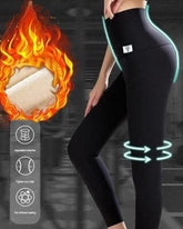 Warme, enge Hose aus dickem Kaschmir