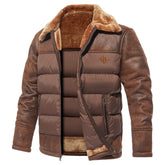Lederjacke „Mythos Maximal“.