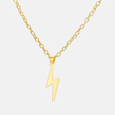 Antonios Herren-Halskette aus hellgoldenem Edelstahl