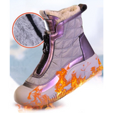 Wasserdichter, rutschfester Schnürstiefel