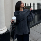 Wollmantel mit Schaltaschen