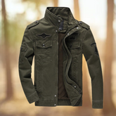 Dominico – Lässige, klassische Windjacke mit Stehkragen