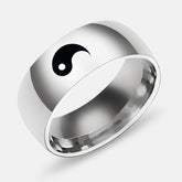 Antonio's Yin Yang Edelstahlring Herren