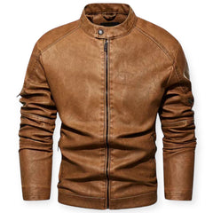 Hochwertige Lederjacke „Stealth“.