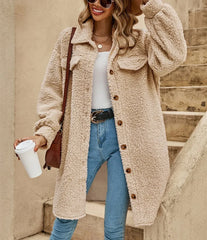 CLARA – HERBST- UND WINTERMANTEL – TEDDY