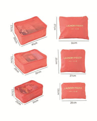 Gepäckverpackungsset (6 Stück) 