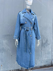 CHELSEA – DENIM – TRENCHCOAT