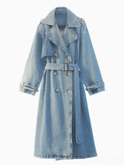 CHELSEA – DENIM – TRENCHCOAT