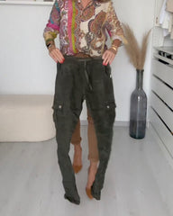 Lässige Hose mit Taschen