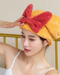 Vorreservierung | Super saugfähige Haarhandtuchfolie für nasses Haar 