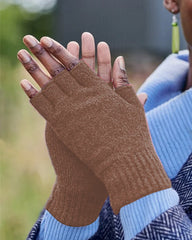 Unisex-Thermo-Halbfingerhandschuhe