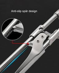 Verstellbarer Schraubdeckelöffner aus Edelstahl