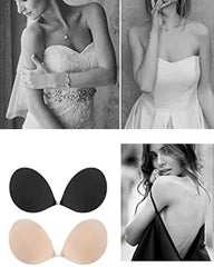 Selbstklebender und unsichtbarer Raff-BH