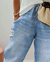 Lässige Jeans mit Taschen