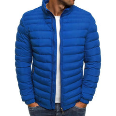 Bequeme wattierte Winterjacke für Herren