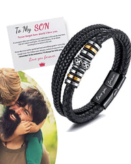 Ich werde immer bei dir sein, zweireihiges Armband 