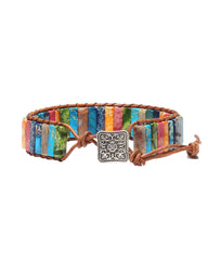Steinarmband im Boho-Stil