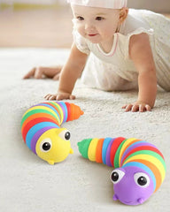 Drehendes Raupen-Dekompressionsspielzeug