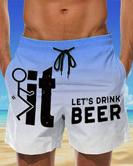 Hawaiianische Strandshorts für Herren