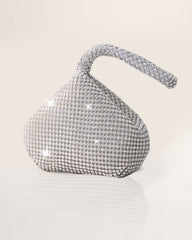 Abendtasche mit Strasssteinen 