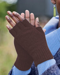 Unisex-Thermo-Halbfingerhandschuhe