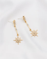 Elegante lange Ohrringe