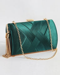 Tasche mit Quaste zum Halten in der Hand