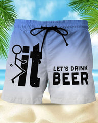 Hawaiianische Strandshorts für Herren