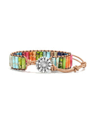 Steinarmband im Boho-Stil