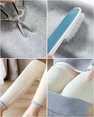 Dicke Außengamaschen aus Fleece