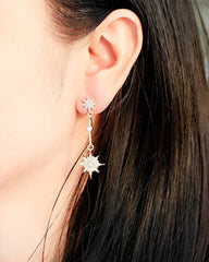 Elegante lange Ohrringe