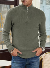 TOMMY | Stylischer Herrenpullover mit Reißverschluss (italienisches Design)