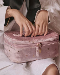 Kosmetiktasche aus Samt