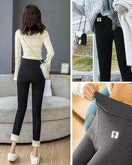 Warme, enge Hose aus dickem Kaschmir