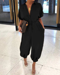 Mehrfarbiger Vintage-Jumpsuit