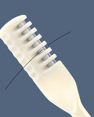 Rostfreies, zweischneidiges Nasenhaarmesser