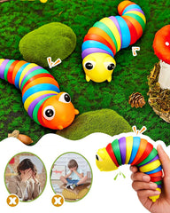 Drehendes Raupen-Dekompressionsspielzeug