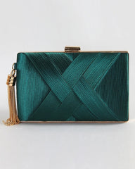 Tasche mit Quaste zum Halten in der Hand