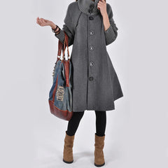 AMADA – Stylische und lange Jacke