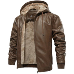 Hochwertige Lederjacke „Pulse Power“.