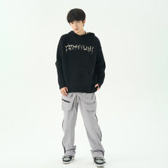 ZEB – Gestrickter Kapuzenpullover für Herren